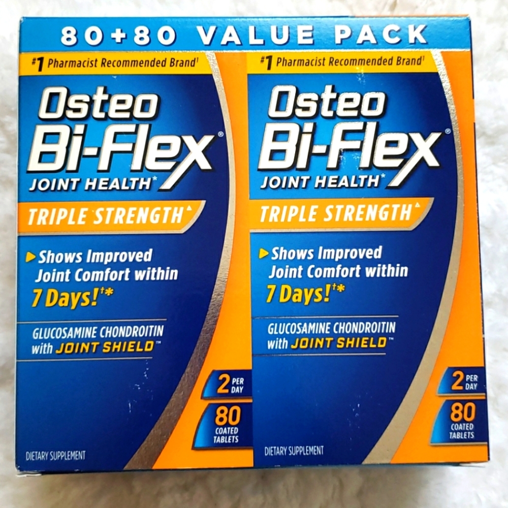 OSTEO BI-FLEX Triple strength (80+80 value pack)